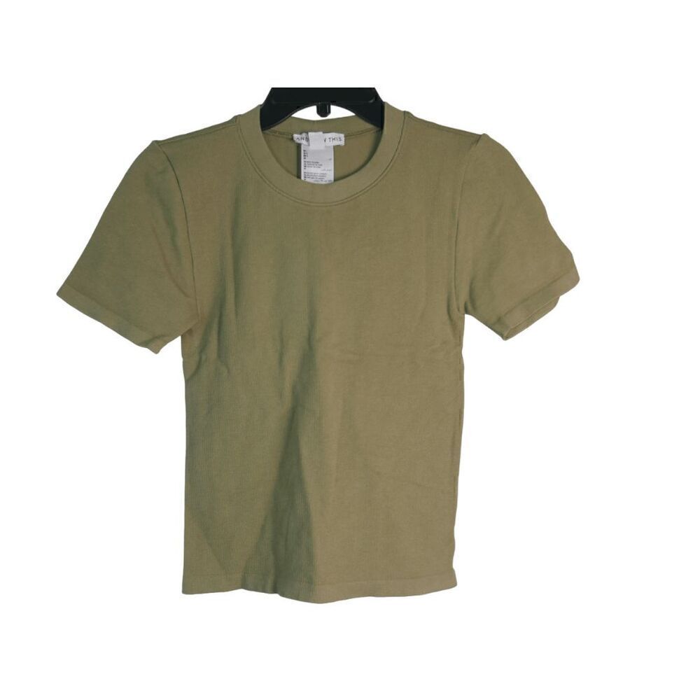 AND NOW THIS Women's Short-Sleeve Crewneck Tee L